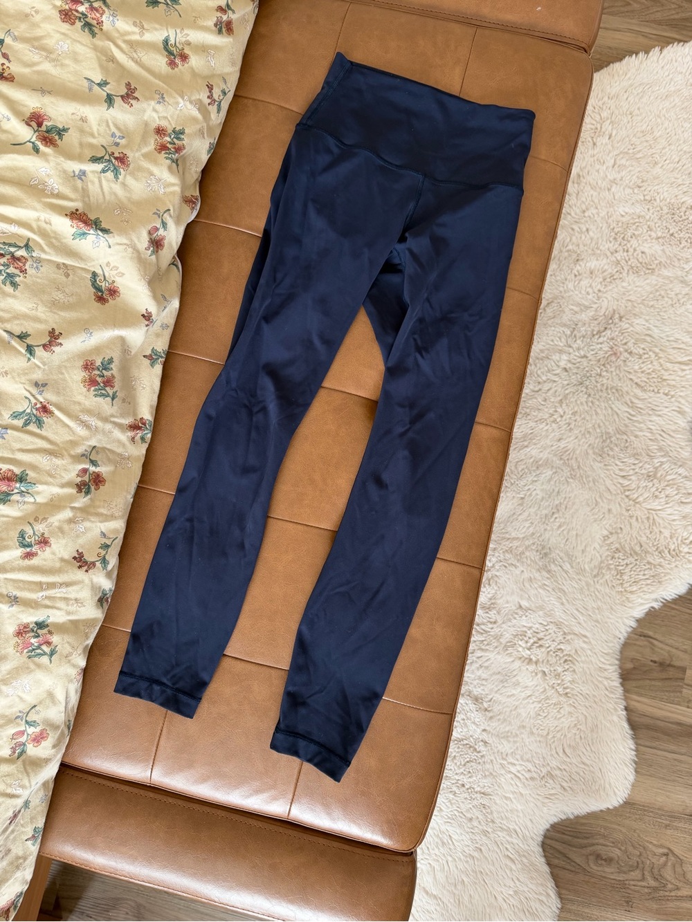 Navy High-Waist Lululemon Leggings